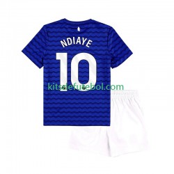 Camisola Everton Ndiaye 10 Criança Equipamento principal 2025-2026 Mangas Curtas