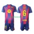Camisola FC Barcelona Gavi 6 Criança Equipamento principal 2025-2026 Mangas Curtas