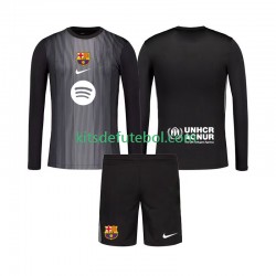 Camisola de Guarda-redes FC Barcelona Criança Terceiro equipamento 2025-2026 Mangas Compridas