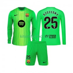 Camisola de Guarda-redes FC Barcelona Szczesny 25 Criança Equipamento principal 2025-2026 Mangas Compridas