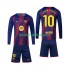 Camisola FC Barcelona Lamine Yamal 10 Criança Equipamento principal 2025-2026 Mangas Compridas