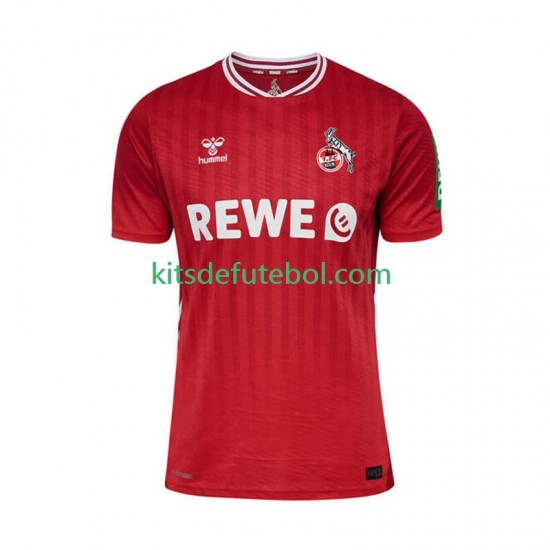 Camisola FC Köln Homem Equipamento alternativo 2025-2026 Mangas Curtas