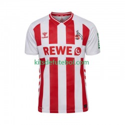Camisola FC Köln Homem Equipamento principal 2025-2026 Mangas Curtas