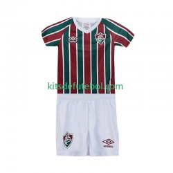 Camisola Fluminense Criança Equipamento principal 2025-2026 Mangas Curtas