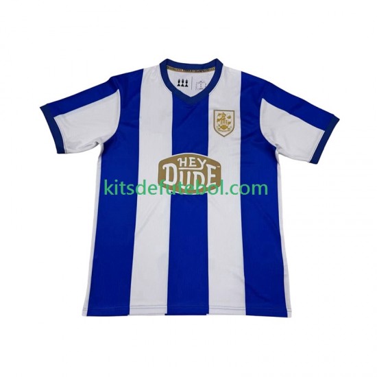 Camisola Huddersfield Homem Equipamento principal 2025-2026 Mangas Curtas