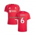 Camisola Liverpool Milos Kerkez 6 Homem Equipamento principal 2025-2026 Mangas Curtas