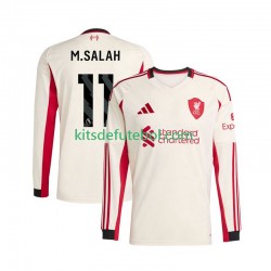 Camisola Liverpool Mohamed Salah 11 Homem Equipamento alternativo 2025-2026 Mangas Compridas