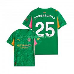 Camisola de Guarda-redes Manchester City Gianluigi Donnarumma 25 Homem Equipamento principal 2025-2026 Mangas Curtas