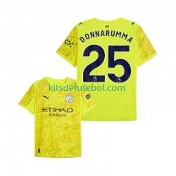 Camisola de Guarda-redes Manchester City Gianluigi Donnarumma 25 Homem Terceiro equipamento 2025-2026 Mangas Curtas
