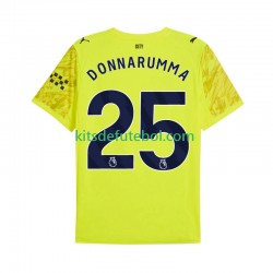 Camisola de Guarda-redes Manchester City Gianluigi Donnarumma 25 Homem Terceiro equipamento 2025-2026 Mangas Curtas