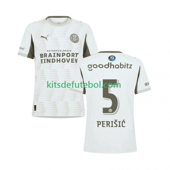 Camisola PSV Eindhoven Ivan Perisic 5 Homem Terceiro equipamento 2025-2026 Mangas Curtas