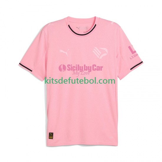 Camisola Palermo Homem Equipamento principal 2024-2025 Mangas Curtas