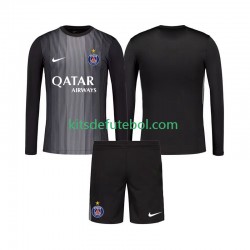 Camisola de Guarda-redes Paris Saint-Germain Criança Equipamento principal 2025-2026 Mangas Compridas