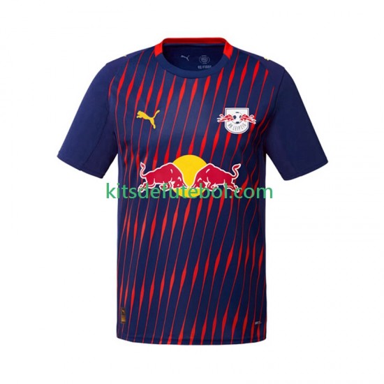 Camisola RB Leipzig Xavi Simons 10 Homem Equipamento alternativo 2025-2026 Mangas Curtas