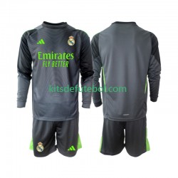 Camisola de Guarda-redes Real Madrid Criança Terceiro equipamento 2025-2026 Mangas Compridas
