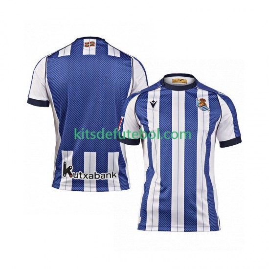 Camisola Real Sociedad Homem Equipamento principal 2025-2026 Mangas Curtas