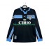 Camisola Retrô SS Lazio Homem Equipamento alternativo 1998 1999 Mangas Compridas