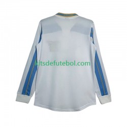 Camisola Retrô SS Lazio Homem Equipamento alternativo 1999 2000 Mangas Compridas