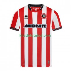 Camisola Sheffield United Homem Equipamento principal 2025-2026 Mangas Curtas
