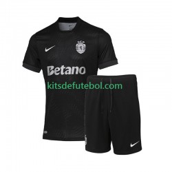 Camisola Sporting CP Criança Equipamento alternativo 2025-2026 Mangas Curtas