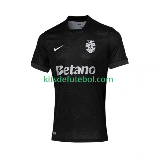 Camisola Sporting CP Homem Equipamento alternativo 2025-2026 Mangas Curtas