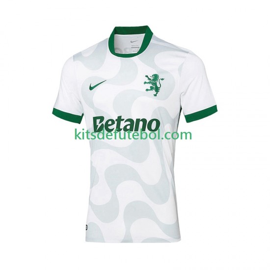Camisola Sporting CP Homem Quarto equipamento 2025-2026 Mangas Curtas