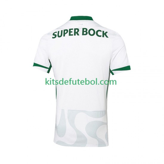 Camisola Sporting CP Homem Quarto equipamento 2025-2026 Mangas Curtas