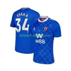 Camisola Sunderland Granit Xhaka 34 Homem Equipamento alternativo 2025-2026 Mangas Curtas