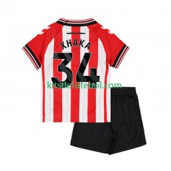 Camisola Sunderland Granit Xhaka 34 Criança Equipamento principal 2025-2026 Mangas Curtas