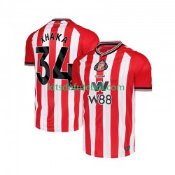 Camisola Sunderland Granit Xhaka 34 Homem Equipamento principal 2025-2026 Mangas Curtas