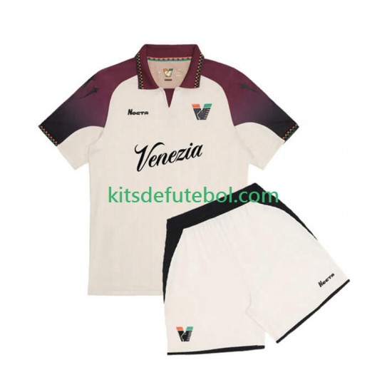 Camisola Venezia Criança Equipamento alternativo 2025-2026 Mangas Curtas