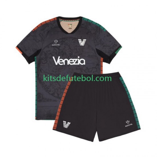 Camisola Venezia Criança Equipamento principal 2025-2026 Mangas Curtas