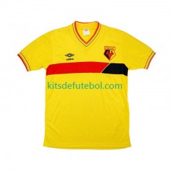 Camisola Retrô Watford 1985 Homem Equipamento principal Mangas Curtas