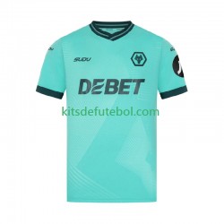 Camisola Wolverhampton Wanderers Homem Equipamento alternativo 2024-2025 Mangas Curtas