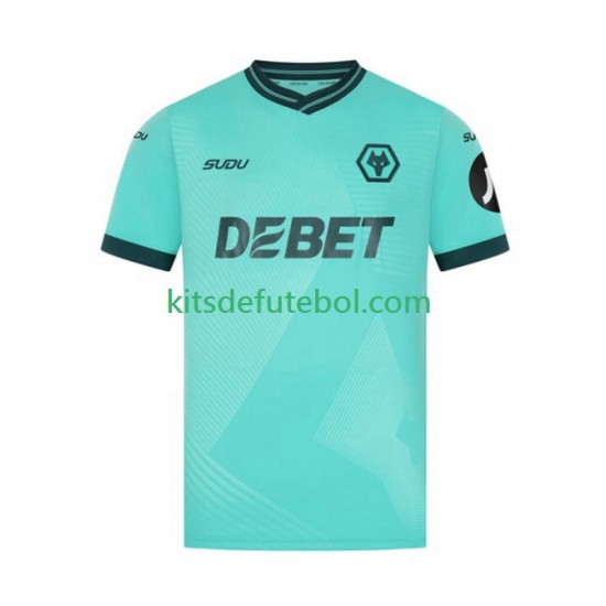 Camisola Wolverhampton Wanderers Homem Equipamento alternativo 2025-2026 Mangas Curtas
