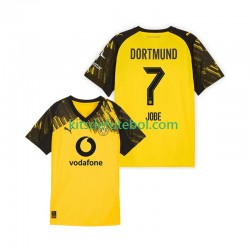 Camisola Borussia Dortmund Jobe Bellingham 7 Homem Equipamento principal 2025-2026 Mangas Curtas