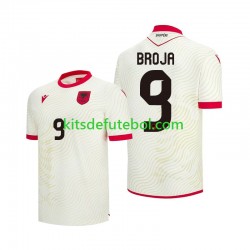 Camisola Seleção da Albanesa Armando Broja 9 Homem Equipamento alternativo Mundial 2026 Mangas Curtas