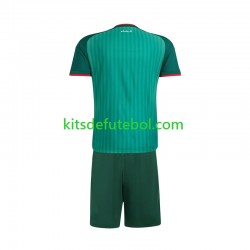 Camisola Seleção da Argelina Criança Equipamento alternativo 2026 Mangas Curtas