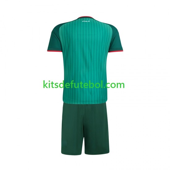 Camisola Seleção da Argelina Criança Equipamento alternativo 2026 Mangas Curtas