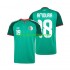 Camisola Seleção da Argelina Mohamed Amoura 18 Homem Equipamento alternativo 2026 Mangas Curtas