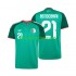Camisola Seleção da Argelina Ramy Bensebaini 21 Homem Equipamento alternativo 2026 Mangas Curtas