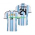 Camisola Seleção da Argentina Enzo Fernandez 24 Homem Equipamento principal Mundial 2026 Mangas Curtas