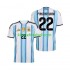 Camisola Seleção da Argentina Franco Mastantuono 22 Homem Equipamento principal Mundial 2026 Mangas Curtas