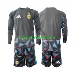 Camisola de Guarda-redes Seleção da Argentina Criança Equipamento principal Mundial 2026 Mangas Compridas