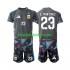 Camisola de Guarda-redes Seleção da Argentina Emiliano Martinez 23 Criança Equipamento principal Mundial 2026 Mangas Curtas