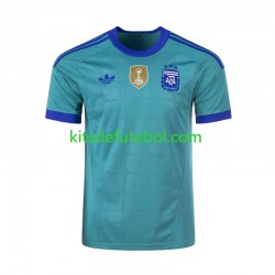 Camisola de Guarda-redes Seleção da Argentina Homem Equipamento alternativo Mundial 2026 Mangas Curtas