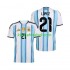 Camisola Seleção da Argentina Jose Manuel Lopez 21 Homem Equipamento principal Mundial 2026 Mangas Curtas