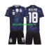 Camisola Seleção da Argentina Nico Paz 18 Criança Equipamento alternativo Mundial 2026 Mangas Curtas