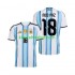 Camisola Seleção da Argentina Nico Paz 18 Homem Equipamento principal Mundial 2026 Mangas Curtas