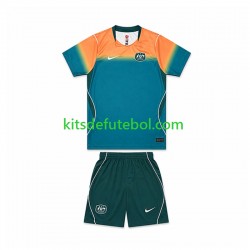 Camisola Seleção da Australiana 11 Criança Equipamento alternativo Mundial 2026 Mangas Curtas